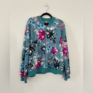 Fashion to Figure Floral Bomber